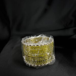Yellow Bangle Set, Size 2