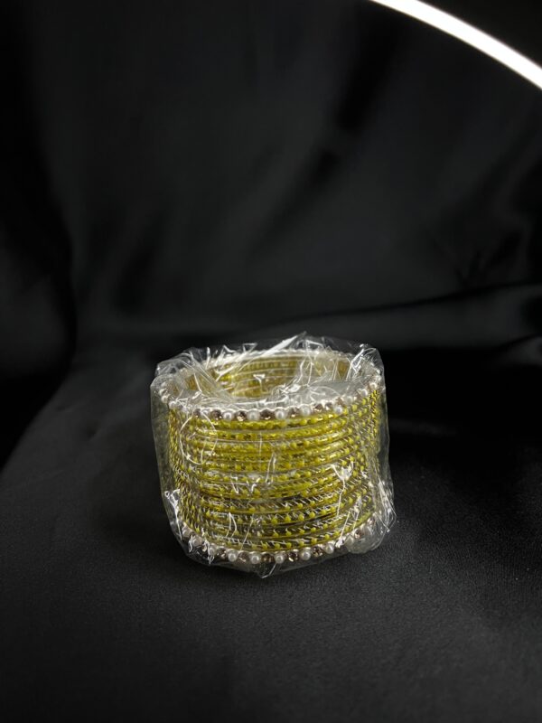 Yellow Bangle Set, Size 2
