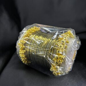 Trending Bangle Set in Golden size 2.4