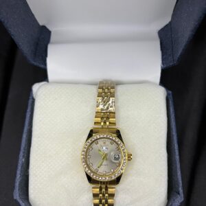 Rolex  Oyster Prepetual Date Just Diamond Dial  Ladies Watch