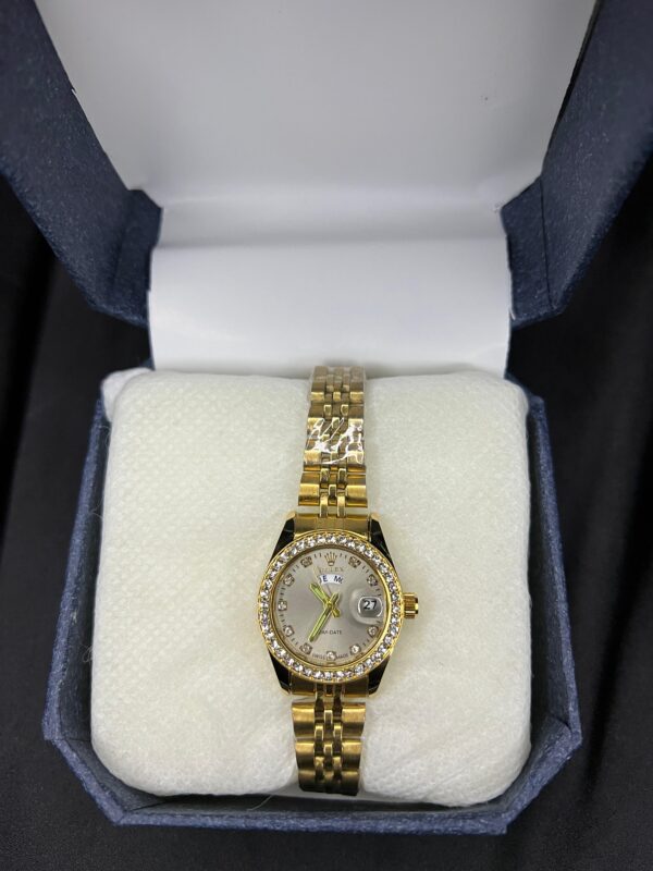 Rolex  Oyster Prepetual Date Just Diamond Dial  Ladies Watch