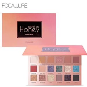 FOCALLURE FA40 18 Colors Eyeshadow Palette 04 Sweet As Honey