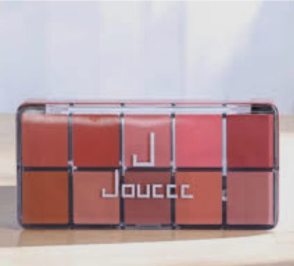 10 Shades Matte Cream Lipstick Pallet With Brush