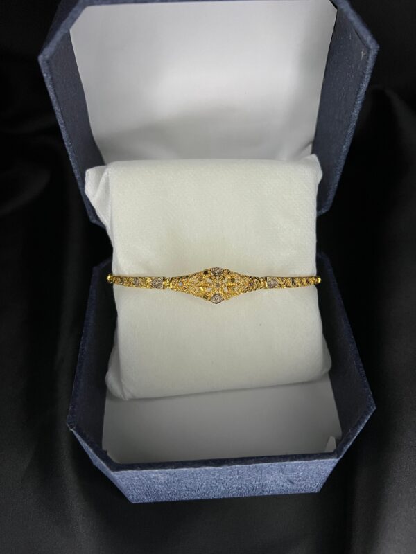 18 k Gold Plated Luxury Bracelet For Women