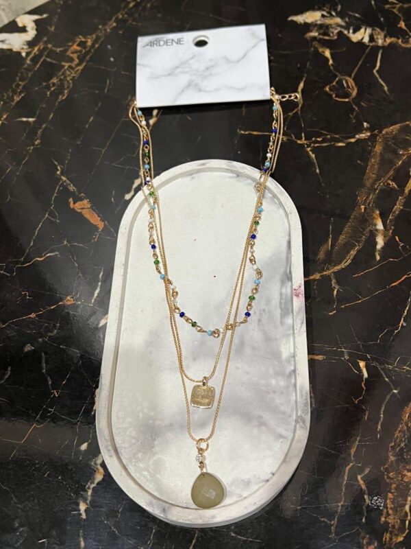 Triple Layer Chain| long pendent | Fashion jewellery