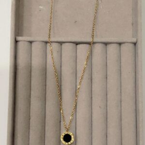 Romen Numeral Black Stainless Steel Pendent