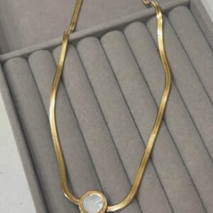 Cartier Inspired Dot Snake Stainless Steel Chain