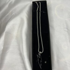 Men's Stainless Steel Thunder Pendant Chain – Bold & Tarnish-Free