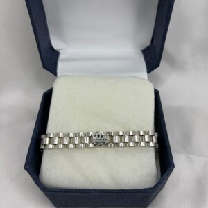 Royal Crown Stainless Steel Bracelet for Men – Premium Chain Design